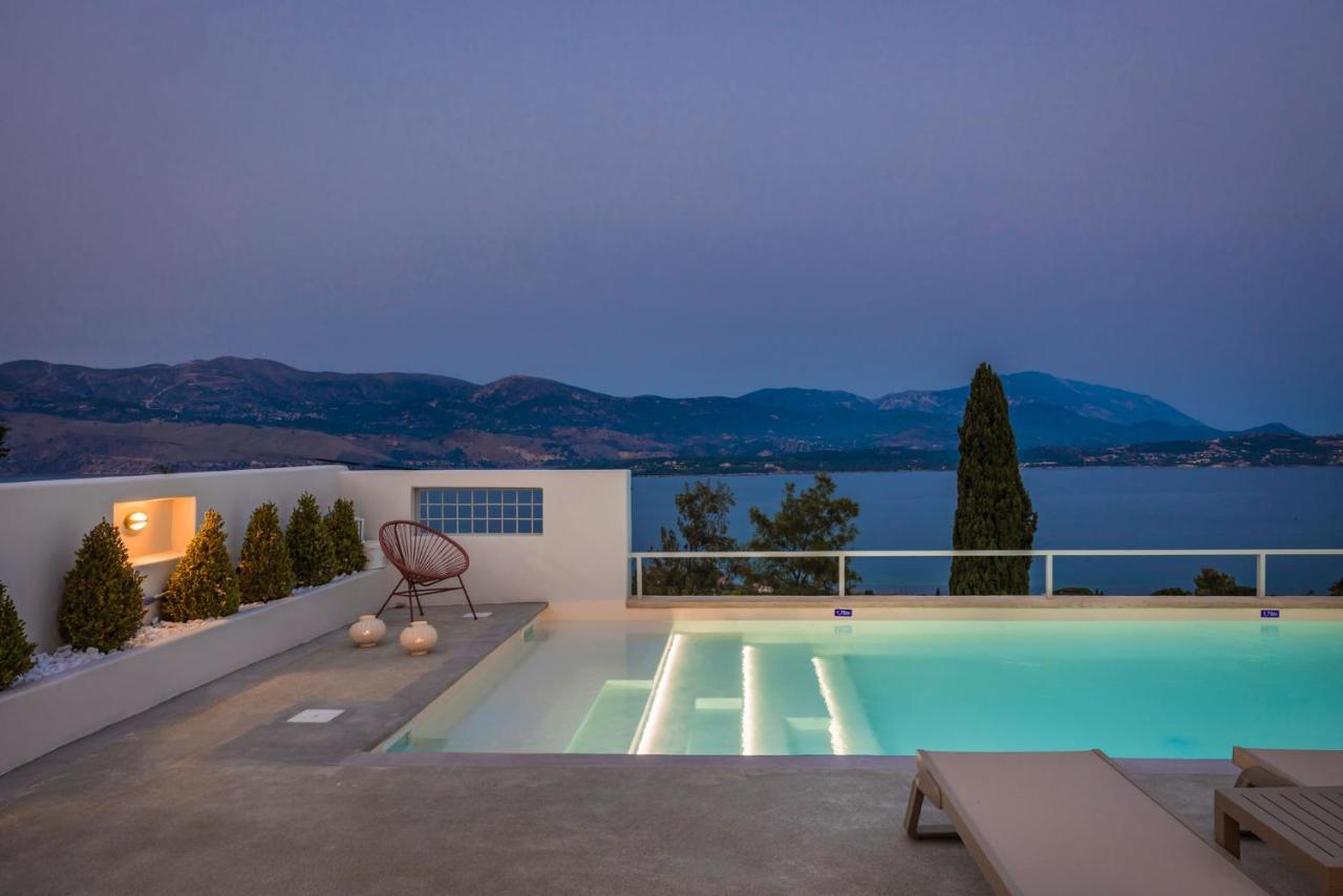 Villa Mirto - Iris Sunset Villas Lépedha المظهر الخارجي الصورة