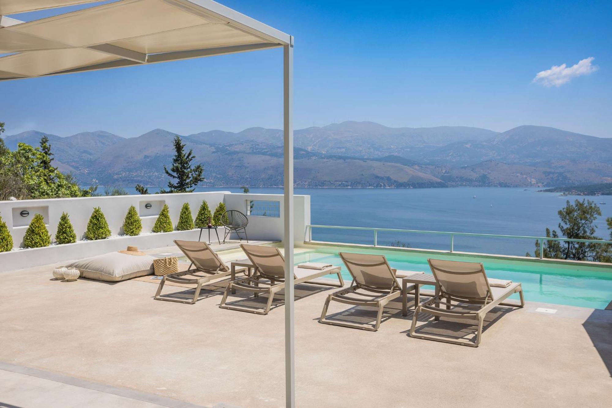 Villa Mirto - Iris Sunset Villas Lépedha المظهر الخارجي الصورة