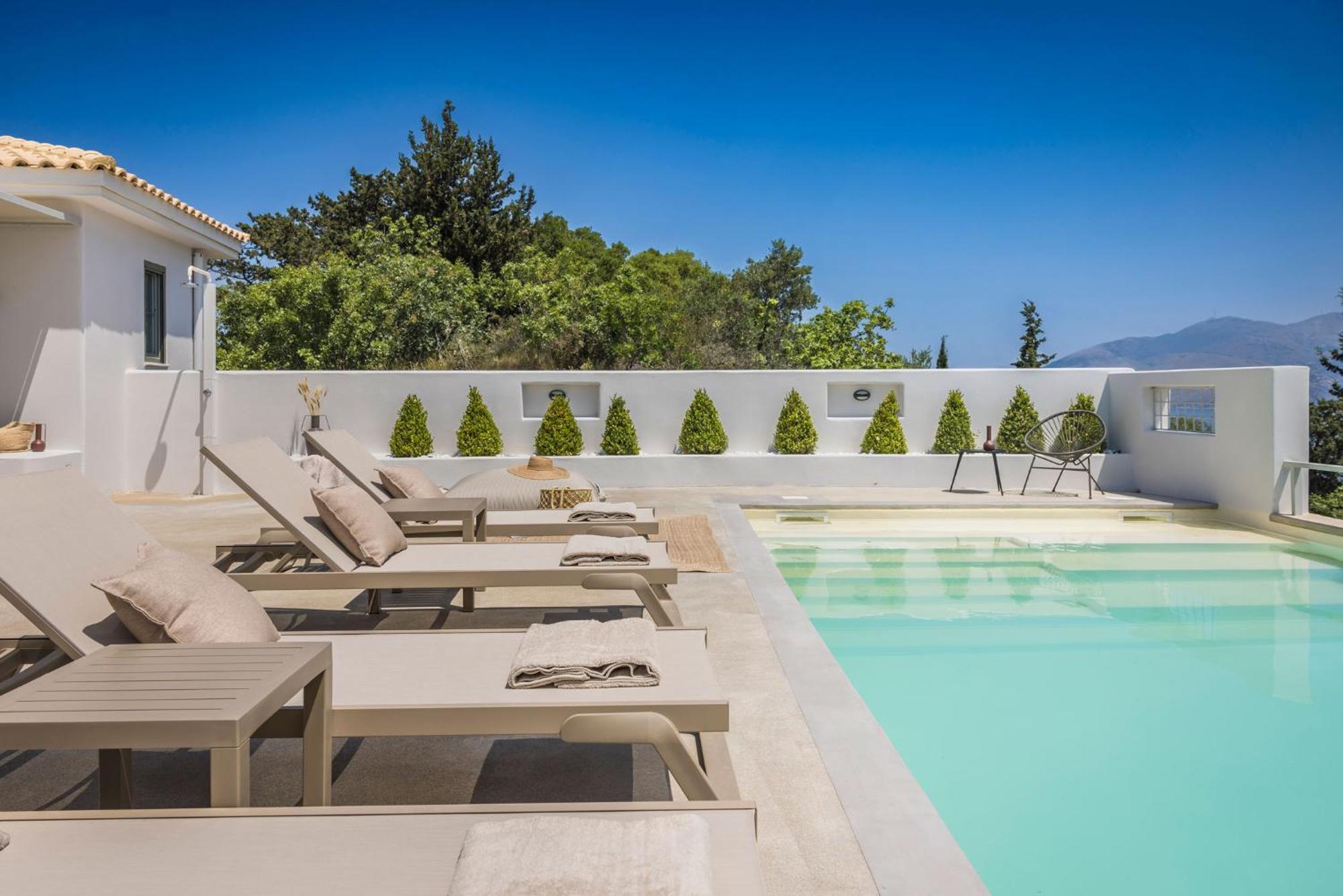 Villa Mirto - Iris Sunset Villas Lépedha المظهر الخارجي الصورة