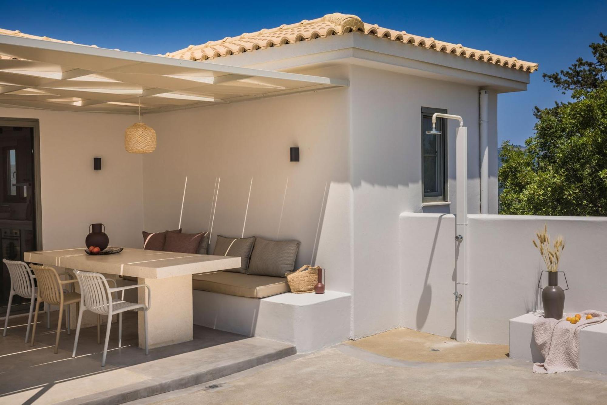 Villa Mirto - Iris Sunset Villas Lépedha المظهر الخارجي الصورة