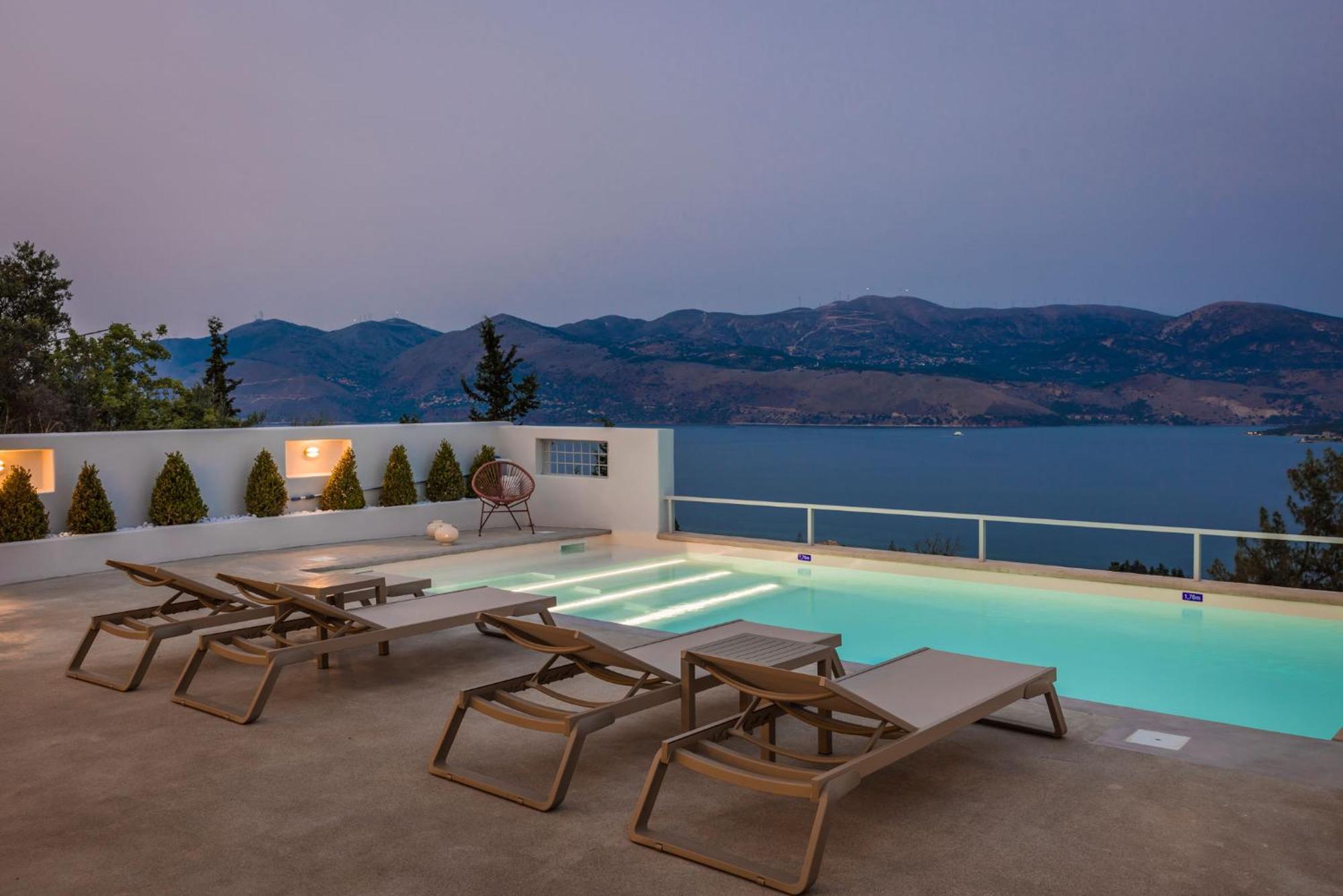 Villa Mirto - Iris Sunset Villas Lépedha المظهر الخارجي الصورة