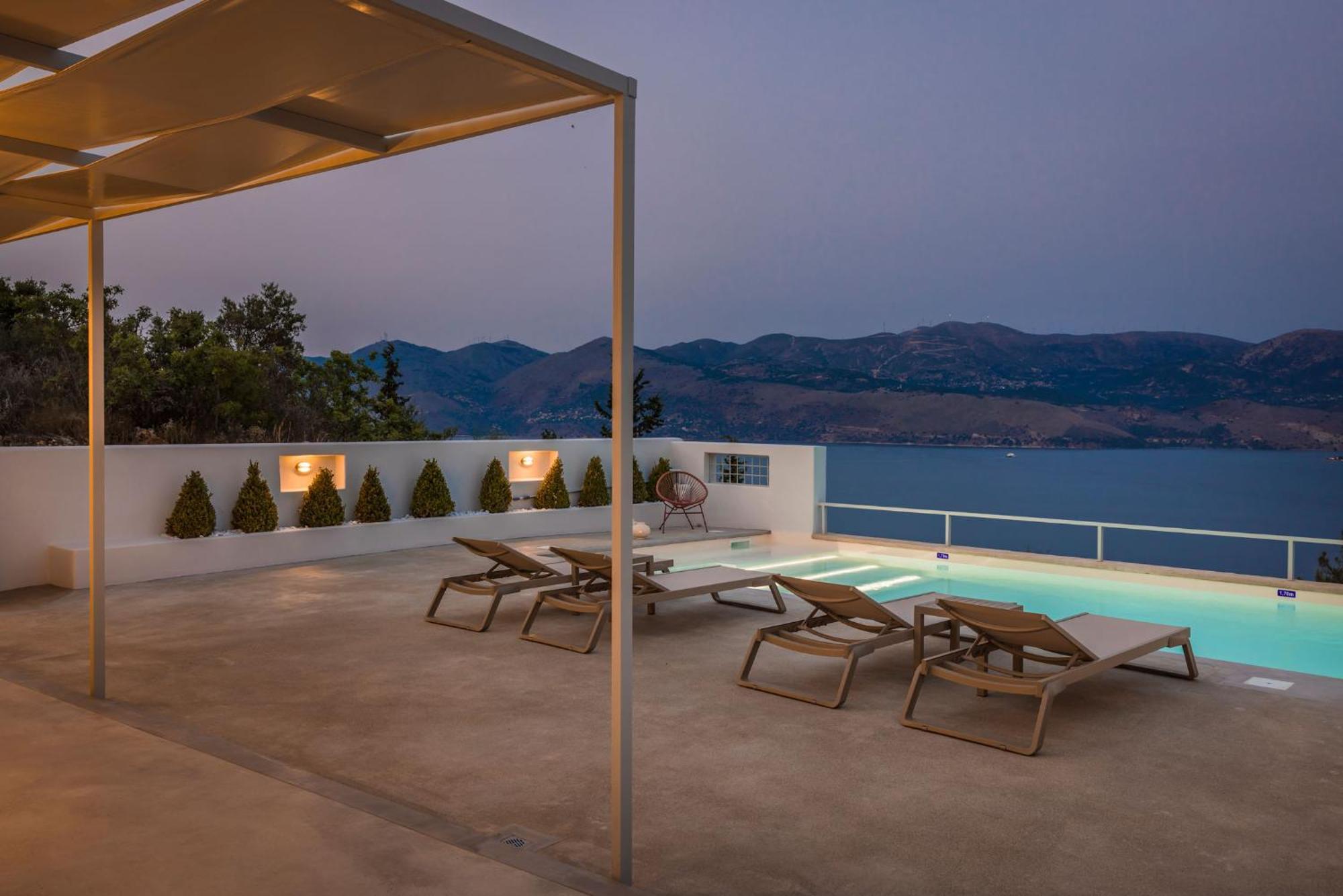 Villa Mirto - Iris Sunset Villas Lépedha المظهر الخارجي الصورة