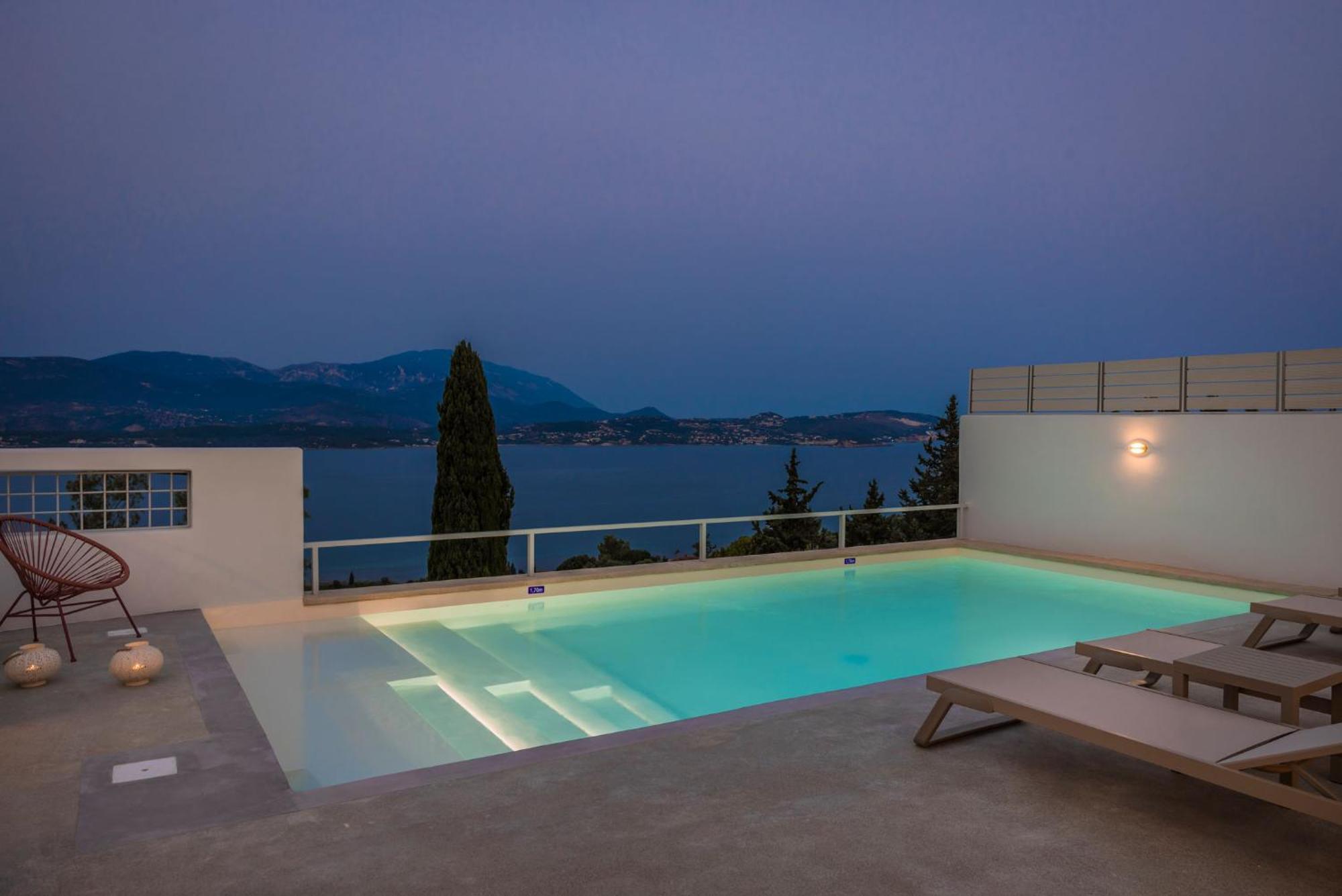 Villa Mirto - Iris Sunset Villas Lépedha المظهر الخارجي الصورة